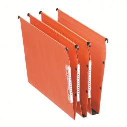Esselte Orgarex Lateral File 15mm Base A4 Orange 21628 Pack of 25