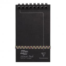 Europa Minor Pad Wirebound Top Ruled 120 Page Black 3012Z - Pack of 10