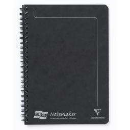 Europa Notemaker A5 Wire Ruled 120 Page Black Pack of 10 4852