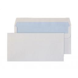Everyday White Self Seal Wallet DL Envelopes 80gsm Pack of 50