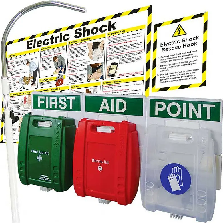 Evolution Electric Shock Rescue Point With Glove Dispenser - FAP5PES
