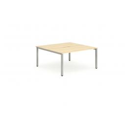 Evolve Plus 1200mm Back to Back 2 Person Desk Maple Top BE179