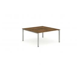 Evolve Plus 1200mm Back to Back 2 Person Desk Walnut Top BE177