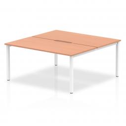 Evolve Plus 1600mm Back to Back 2 Person Desk Beech Top BE148