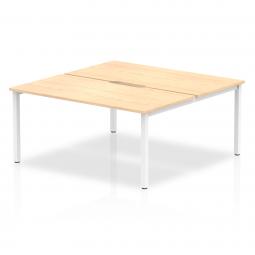 Evolve Plus 1600mm Back to Back 2 Person Desk Maple Top BE149