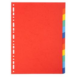 Exaclair Forever Bright A4 Dividers 220gsm 12 Part