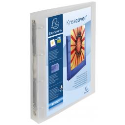 Exacompta 4O Ring Binder A4 Maxi 40mm Spine Clear Pack of 12