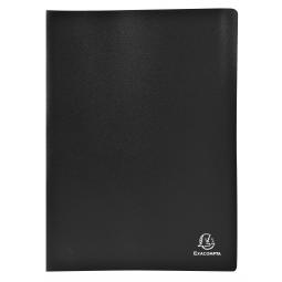 Exacompta A4 Display Book Soft Eco Polypropylene 20 Pocket Black
