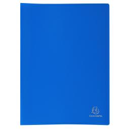 Exacompta A4 Display Book Soft Eco Polypropylene 20 Pocket Blue