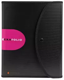Exacompta Exactive Exafolder Conference Folder A4 Polypropylene Black - 55834E