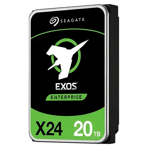 Seagate Exos Enterprise X24 20TB SATA 3.5 Inch 7200RPM Internal Hard Drive