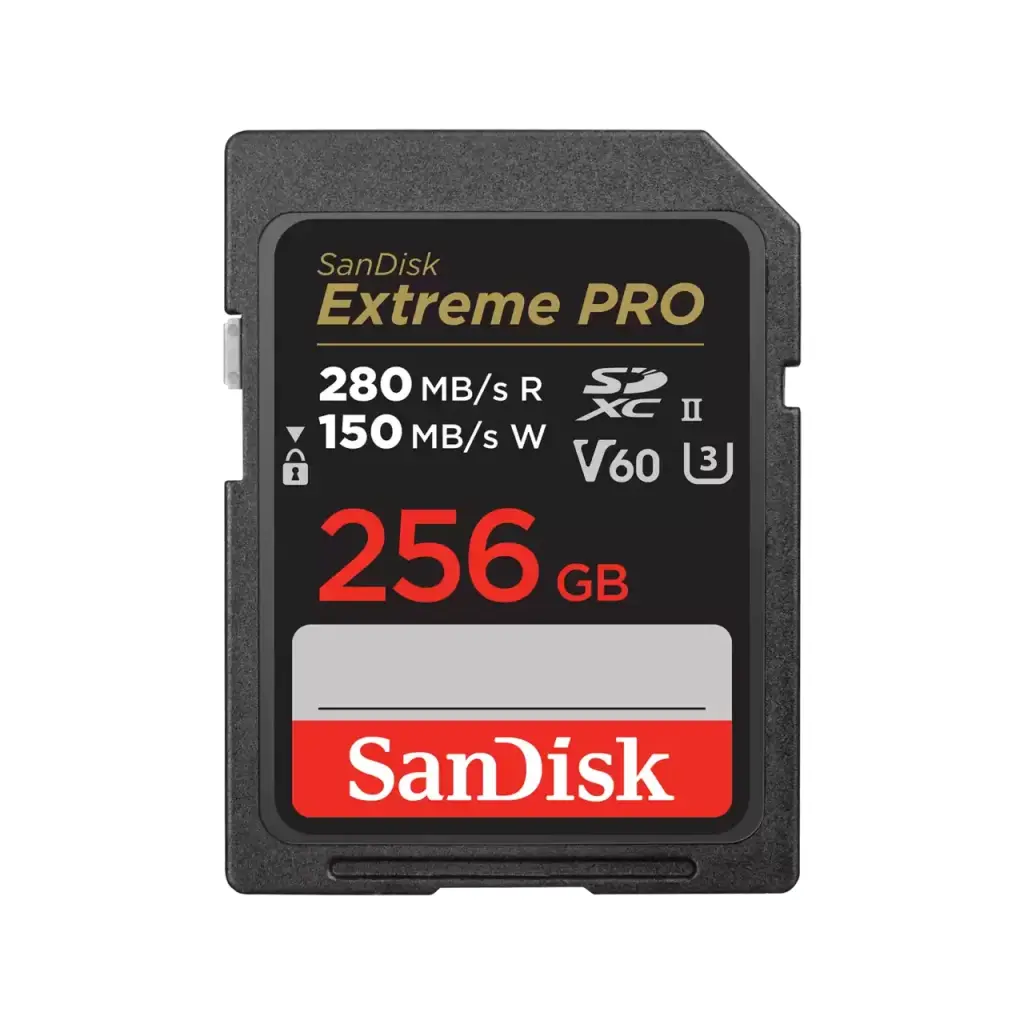 SanDisk Extreme PRO 256GB Class 10 UHS-II U3 V60 MicroSDXC Memory Card