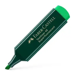 Faber-Castell Highlighter Textliner 48 Green (Pack 10) - 154863