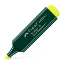 Faber-Castell Highlighter Textliner 48 Yellow (Pack 10) - 154807