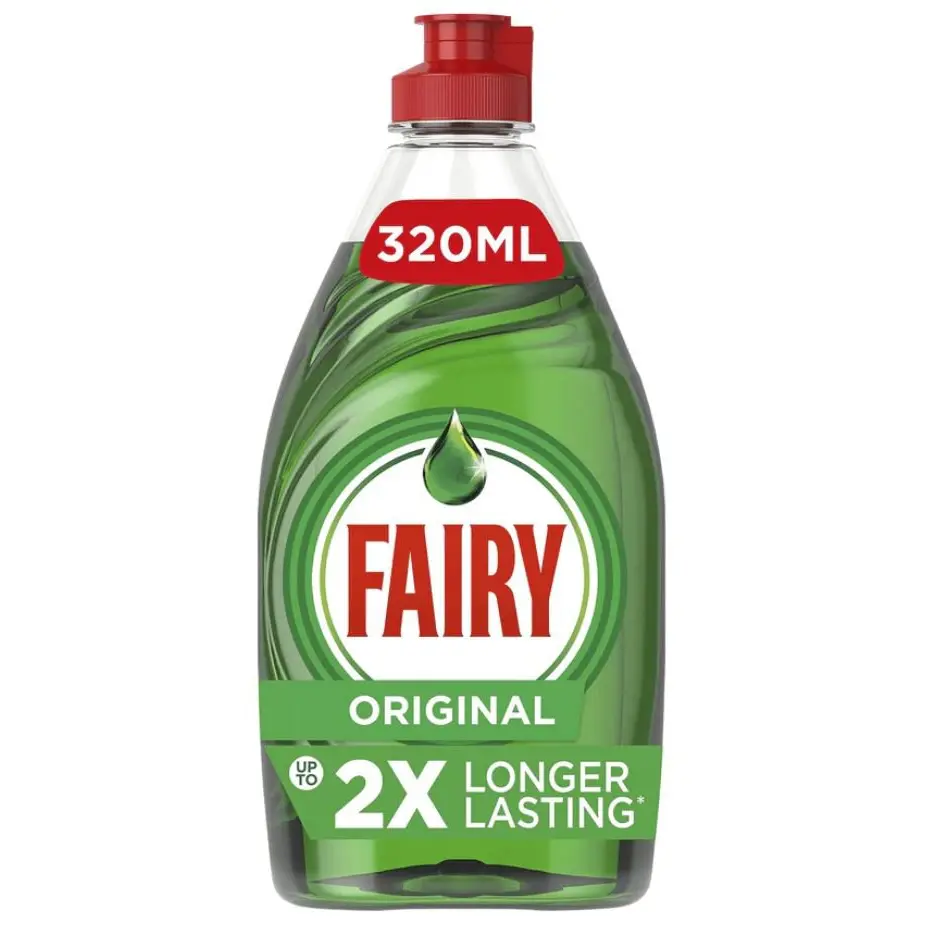 Fairy Washing Up Liquid 320ml Original (Pack 10) - 1015107x10