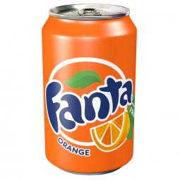 Fanta 330ml Cans Pack 24