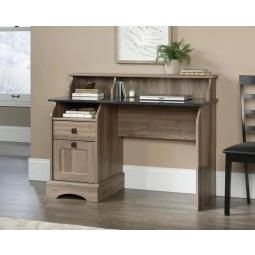 Farmhouse Style Desk Salt Oak with Rosso Slate Finish 5422811