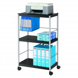 Fast Paper Mobile 3 Shelf Trolley Large