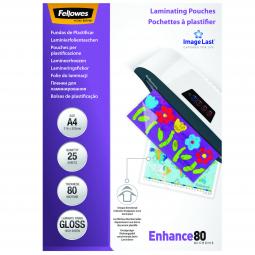 Fellowes Laminating Pouch A4 2x80 micron 5396205 Pack of 25