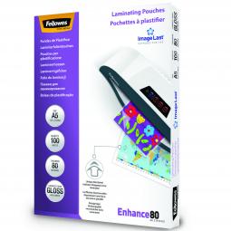 Fellowes Laminating Pouch A5 2x80 micron 5306002 Pack of 100