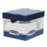 Fellowes Bankers Box System Ergo Storage Box Blue PK10 - 0038801