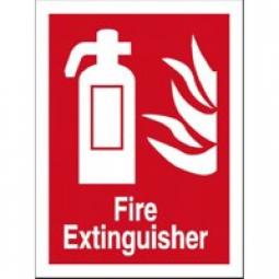 Fire Extinguisher Sign Self Adhesive