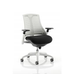 Flex Chair White Frame Moonstone White Back KC0056