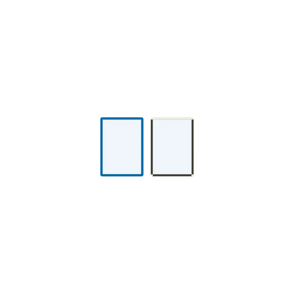 Frames4Docs Magnetic Document/Literature Frame A4 Blue (Pack 10) - MFD4B/10