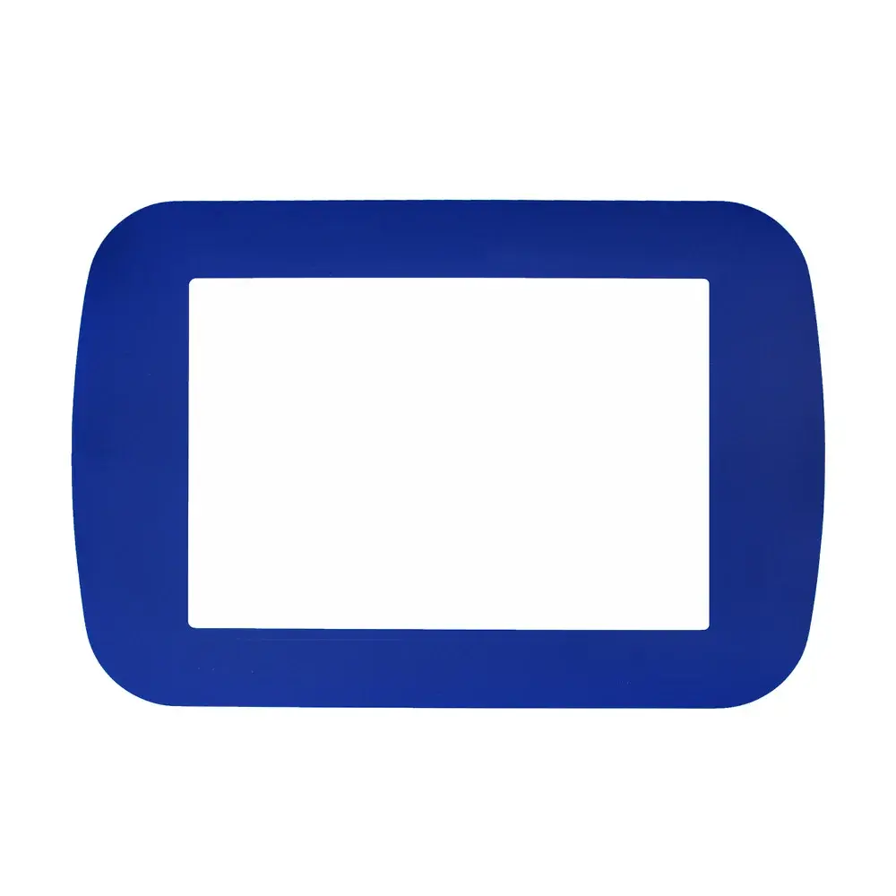 Frames4Floors PVC Floor Label Holders For Warehouse A4 (210mmx295mm) Blue (Pack 10) - FF4B/10