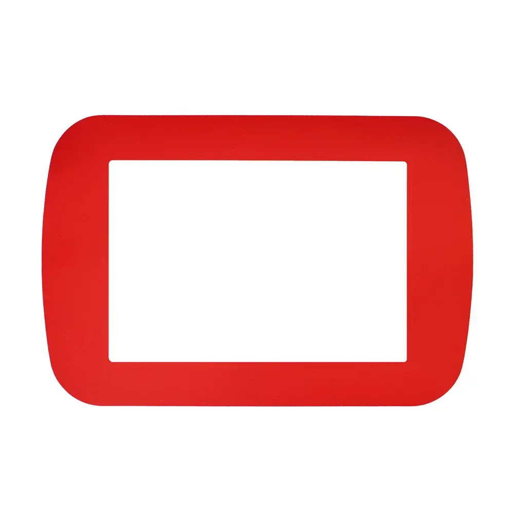 Frames4Floors PVC Floor Label Holders For Warehouse A4 (210mmx295mm) Red (Pack 10) - FF4R/10