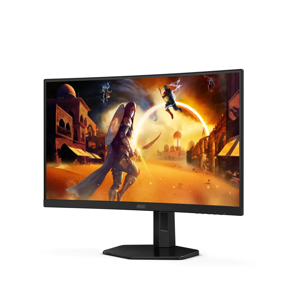 AOC G4 27 Inch 2560 x 1440 Pixels Quad HD Fast VA Panel Adaptive Sync HDMI DisplayPort Curved Monitor