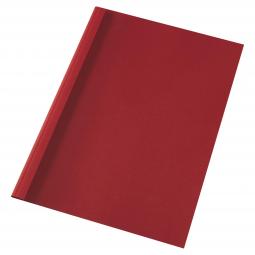 GBC A4 Thermal Binding Covers 1.5mm Leathergrain Red Pack of 100