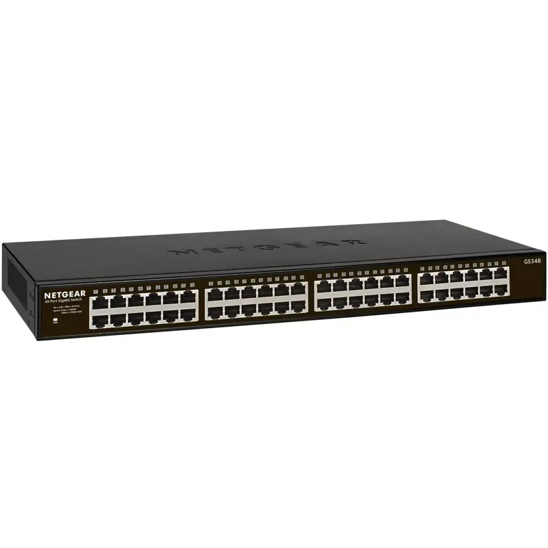 Netgear GS348 48 Port Unmanaged Rackmount Switch