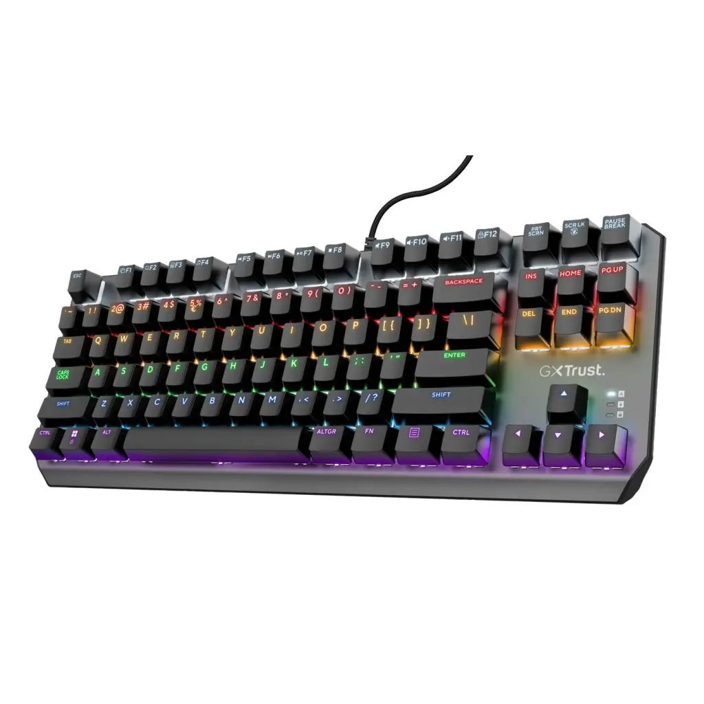 Trust GXT 834 Callaz USB QWERTY UK English Mechanical Keyboard