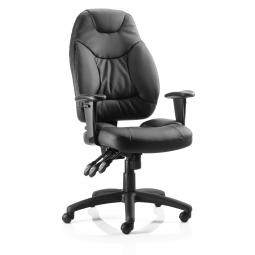 Galaxy Chair Black Leather OP000068