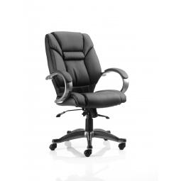 Galloway Executive Chair Black Leather EX000134