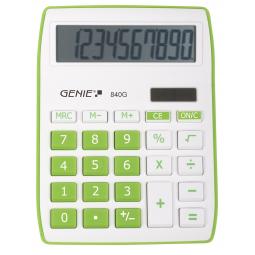 Genie 840G Green Calculator