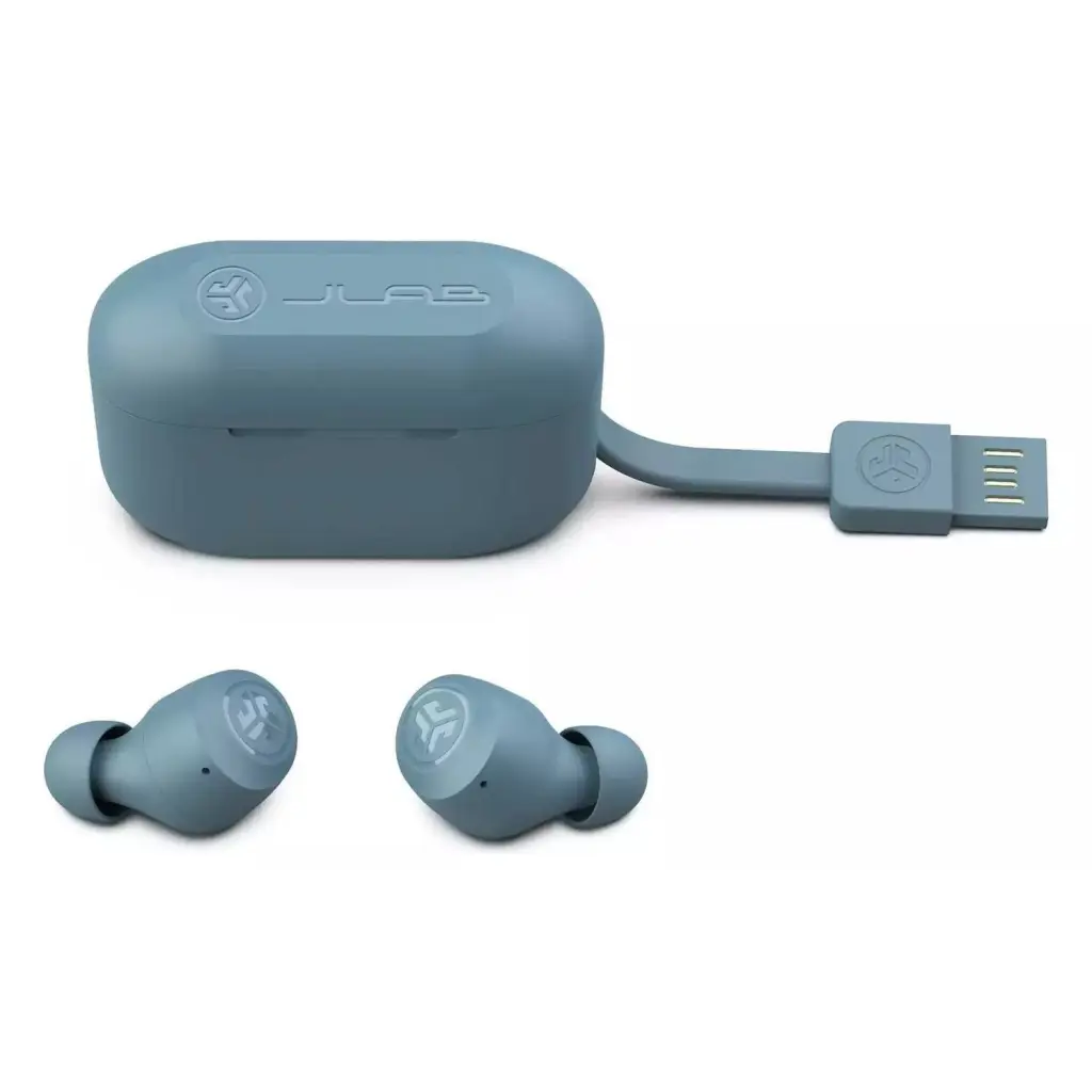 JLab Audio GO Air POP True Wireless Stereo Bluetooth Earbuds Slate Grey