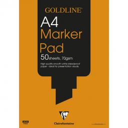 Goldline Bleedproof  Marker Pad A4 GPB1A4Z