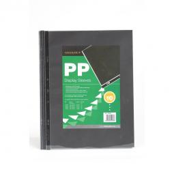 Goldline Polypropylene Display Sleeves A3 3 Holes PDSA3Z Pack of 10