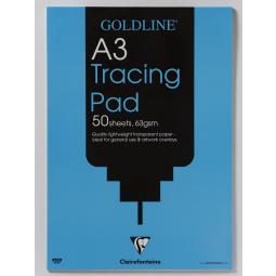 Goldline Popular Tracing Pad 63gsm 50 Sheets A3 Code GPT2A3
