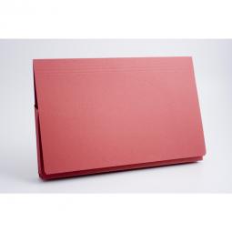Guildhall Document Wallet Full Flap 35mm Foolscap Red Pack of 50