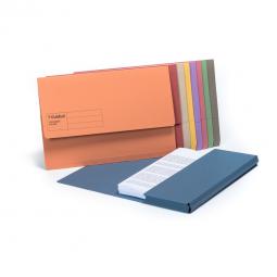 Guildhall Manilla 285gsm Foolscap Document Wallet Assort Pack of 50