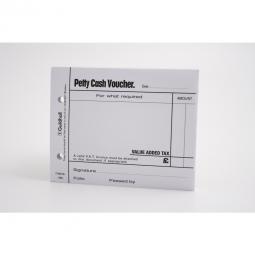 Guildhall Petty Cash Voucher Pad White Pack of 5