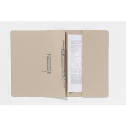 Guildhall Pocket Spiral File Foolscap 285gsm Buff Pack of 25