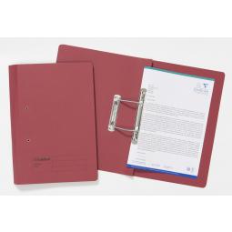 Guildhall Sprial File Foolscap 285gsm Red Pack of 25