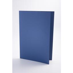 Guildhall Square Cut Folder Foolscap 250gsm Blue Pack of 100