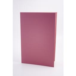 Guildhall Square Cut Folder Foolscap 250gsm Pink Pack of 100