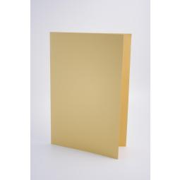 Guildhall Square Cut Folder Foolscap 250gsm Yellow Pack of 100