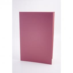 Guildhall Square Cut Folders Manilla Foolscap Pink Pack of 100